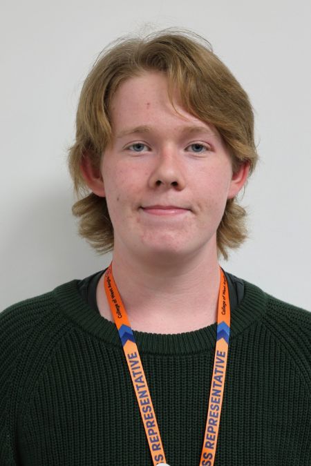 Student governor Leon Dunsmuir