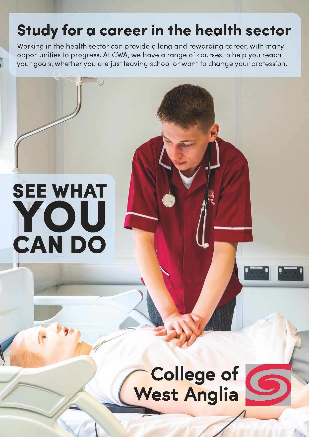 School of Nursing Healthcare Pathways Leaflet