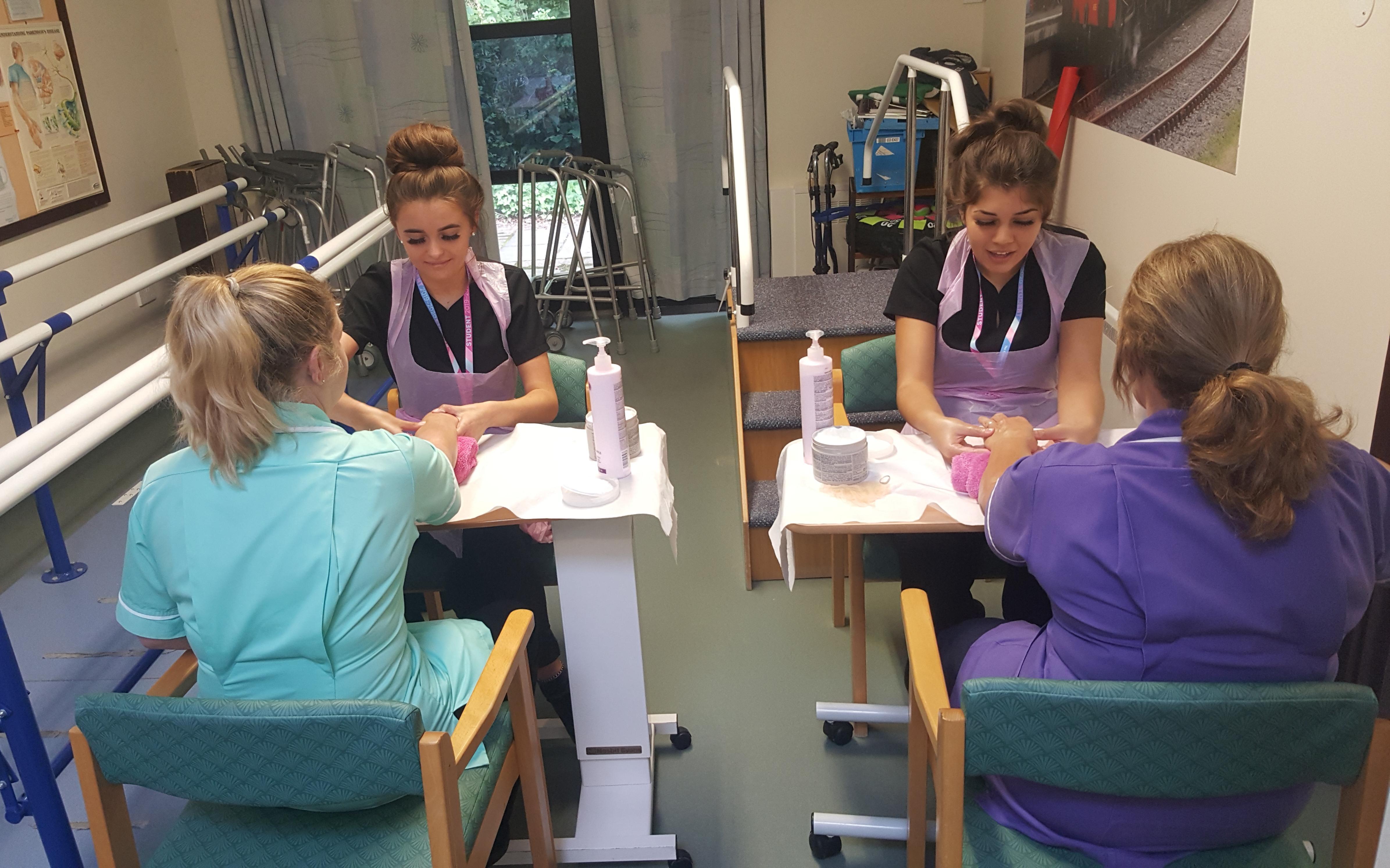 Students Host Pamper Day 1