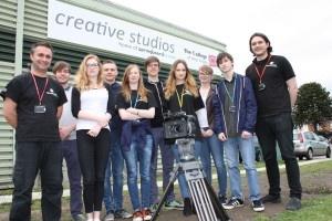 The two teams of four who will be competing with tutors James Fox and Scott Jarvis