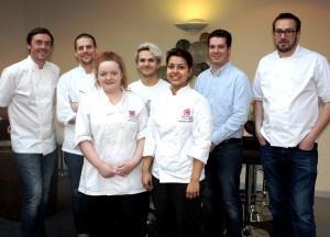 photo 1 - winning group with the chef judges