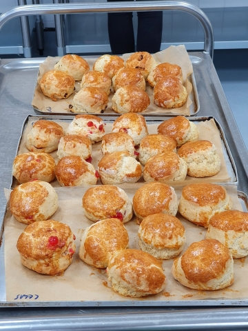 Cherry Scones